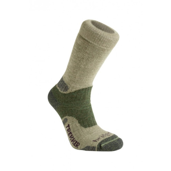 Bridgedale Hike Midweight Merino Performance Boot Socks Green 