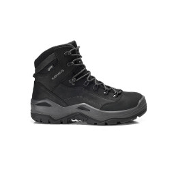 LOWA Renegade Work II GORE-TEX® Black Mid Safety Boots Black