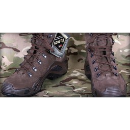 Brown LOWA Z-6S GORE-TEX® Boots by Combat & Survival Brown LOWA Z-6S GORE-TEX® Boots by Combat & Survival