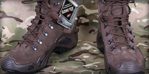 Brown LOWA Z-6S GORE-TEX® Boots by Combat & Survival Brown LOWA Z-6S GORE-TEX® Boots by Combat & Survival
