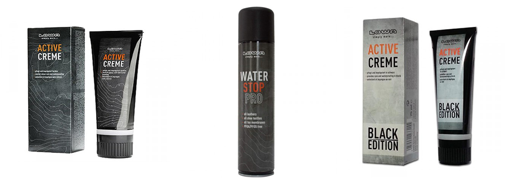 LOWA Boot Care Product Range