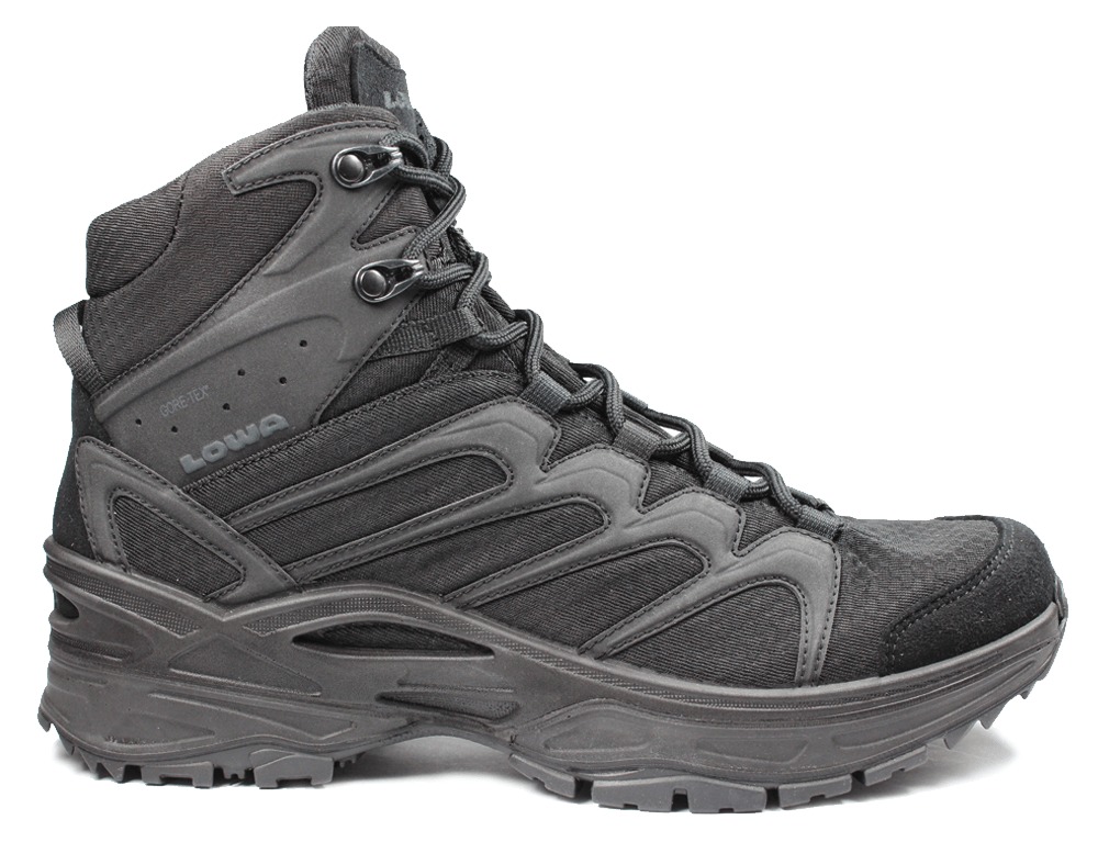 LOWA Innox Gore-Tex Mid Boots - Black