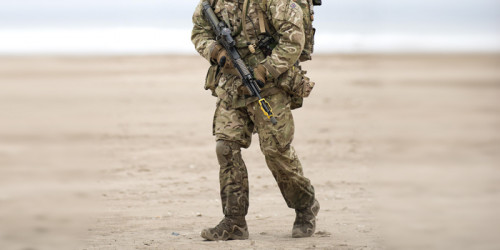 Lowa Boots and a military skills competition