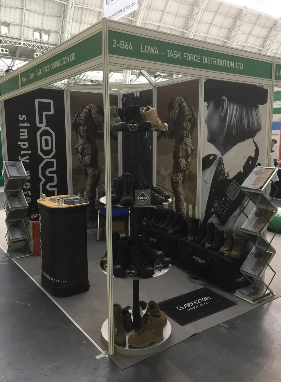 SCTX LOWA Military Boots Stand #2-B64 