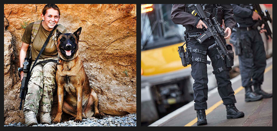 LOWA Military Boots For Women In Action