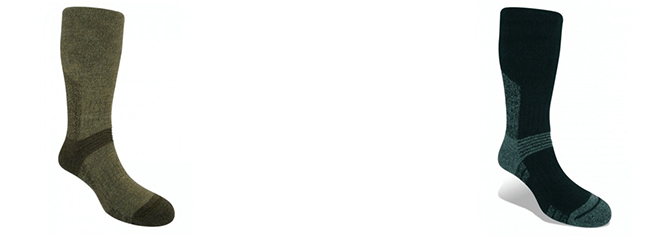 Bridgedale Woolfusion Summit Socks in Black and Green