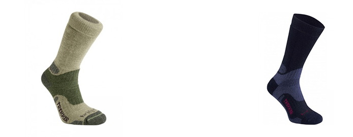 Bridgedale Woolfusion Trekker Socks in Black & Green